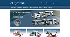 Desktop Screenshot of crestlinecoach.com